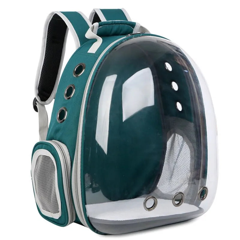 Atmungsaktiver Haustier träger für Reisen Katze oder kleiner Hund, Rucksack von ACI-Shop