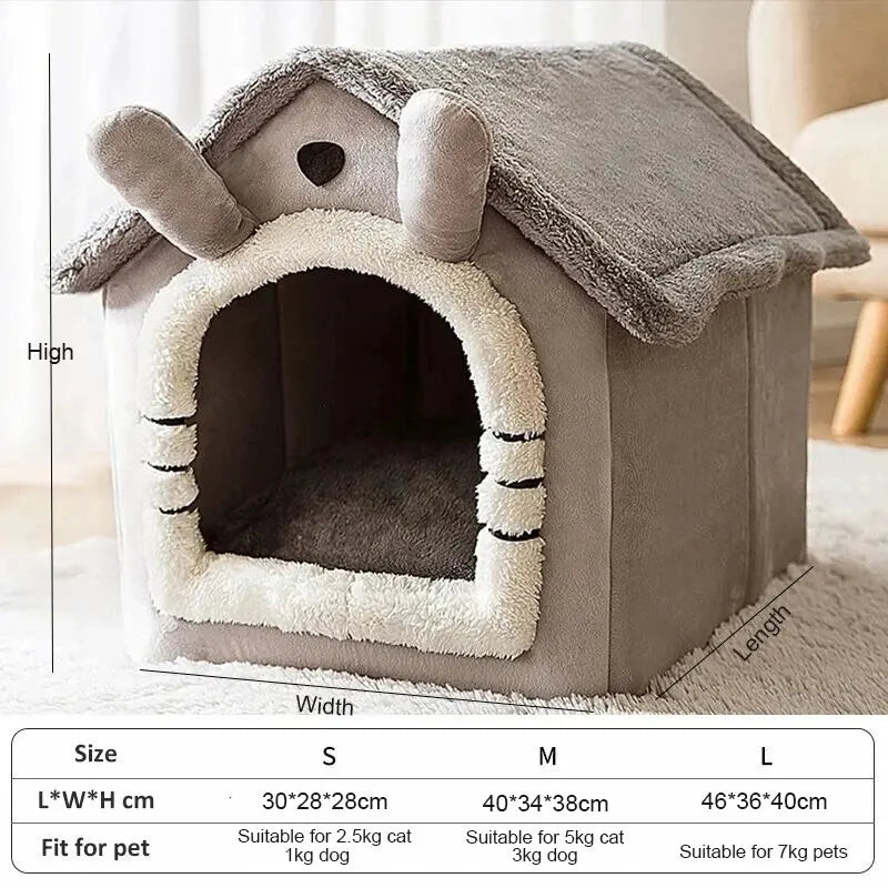 Warmes Hunde- oder Katzen-Haus für die Wohnung von ACI-Shop